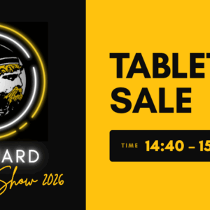 Tabletop Sale 2026 14:40-15:40